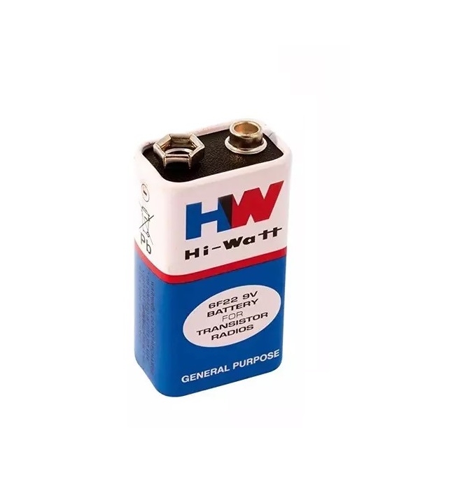 9V Battery - HW (Hi-Watt)