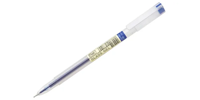 Pen - Flair Glass Gel (Blue)